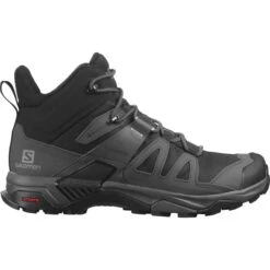 SALOMON X ULTRA 4 MID GORE-TEX BLACK/MAGNET/PEARL BLUE 23