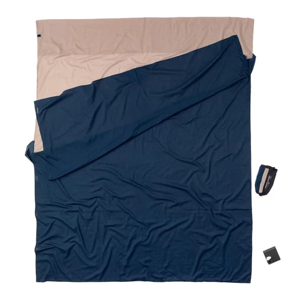 COCOON COTON EGYPT LINER RECT DOUBLE KHAKI/TUAREG 23 3 COCOON COTON EGYPT LINER RECT DOUBLE KHAKI/TUAREG 23