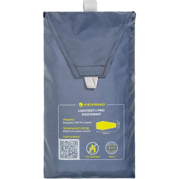 FERRINO FOOTPRINT LIGHTENT 1 PRO DARK GREY 23 3 FERRINO FOOTPRINT LIGHTENT 1 PRO DARK GREY 23