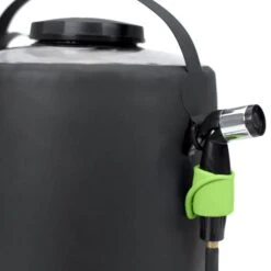 NEMO EQUIPMENT HELIO LX PRESSURE SHOWER BLACK/APPLE GREEN 23 -Outdoor Camping Store 9 107372 helio lx pressure shower black apple green neac32010 04