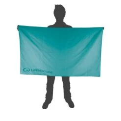 LIFEVENTURE RECYCLED SOFTFIBRE TOWELS TEAL GIANT 23 -Outdoor Camping Store 9 107783 softfibre towels teal giant lv63622 03