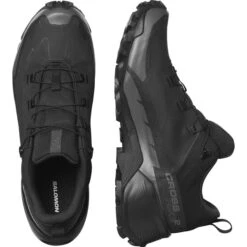 SALOMON CROSS HIKE GORE-TEX 2 BLACK/BLACK/MAGENTA 23 12 SALOMON CROSS HIKE GORE-TEX 2 BLACK/BLACK/MAGENTA 23 -Outdoor Camping Store 9 111663 cross hike gtx 2 black black magenta l41730100 05