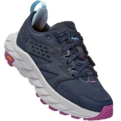 HOKA ONE ONE W ANACAPA BREEZE LOW OUTER SPACE/HARBOR MIST 23 -Outdoor Camping Store 9 111739 w anacapa breeze low outer space harbor mist 1127921 oshm 06