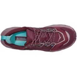 HOKA ONE ONE ANACAPA LOW GORE-TEX W GRAPE WINE/ELDERBERRY 22 -Outdoor Camping Store 9 111748 w anacapa low gtx grape wine elderberry 1119373 gwel 04