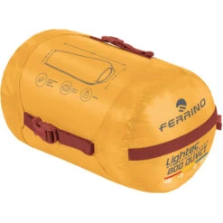 FERRINO SLEEPING BAG LIGHTEC 800 DUVET RDS YELLOW 23 -Outdoor Camping Store 9 121024 f86700ngg 03