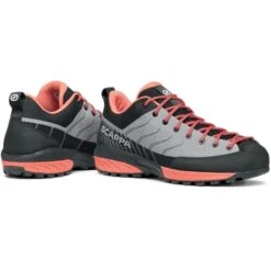 SCARPA MESCALITO PLANET WMN LIGHT GRAY CORAL 23 -Outdoor Camping Store 9 122298 72104 352 1 04