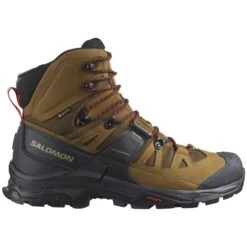 SALOMON QUEST 4 GORE-TEX RUBBER/BLACK/FIERY RED 23