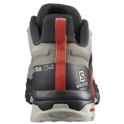 SALOMON X ULTRA 4 GORE-TEX VINTAGE KHAKI/BLACK/CHERRY TO 23 -Outdoor Camping Store 9 126218 l41731400 04