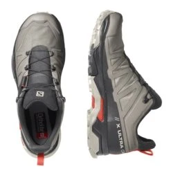 SALOMON X ULTRA 4 GORE-TEX VINTAGE KHAKI/BLACK/CHERRY TO 23 -Outdoor Camping Store 9 126218 l41731400 06