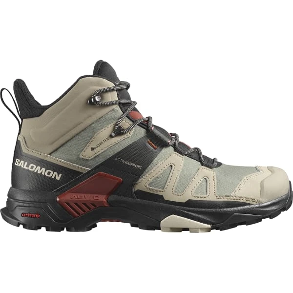 SALOMON X ULTRA 4 MID GORE-TEX VINTAGE KHAKI/BLACK/BURNT HENNA 23 3 SALOMON X ULTRA 4 MID GORE-TEX VINTAGE KHAKI/BLACK/BURNT HENNA 23