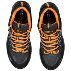 CMP KIDS RIGEL LOW TREKKING WP ANTRACITE-FLASH 23 -Outdoor Camping Store 9 126551 kids rigel low trekking wp antracite flash 3q54554 47ug 04