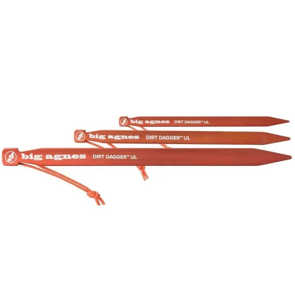 BIG AGNES DIRT DAGGER 6" TENT STAKES: PACK OF 6 23 4 BIG AGNES DIRT DAGGER 6" TENT STAKES: PACK OF 6 23 - Image 2