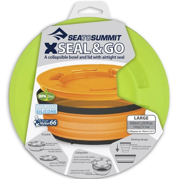 SEA TO SUMMIT X-SEAL & GO LARGE 600ML LIME 23 6 SEA TO SUMMIT X-SEAL & GO LARGE 600ML LIME 23 - Image 4