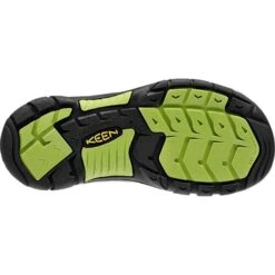 KEEN NEWPORT H2 YOUTH BLACK/LIME GREEN 23 -Outdoor Camping Store 9 40761 newport h2 youth blacklime green 1009965 06