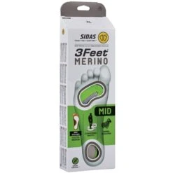 SIDAS 3 FEET MERINO MID 23 -Outdoor Camping Store 9 50327 3 feet merinos mid CSE3FME18 MI 06