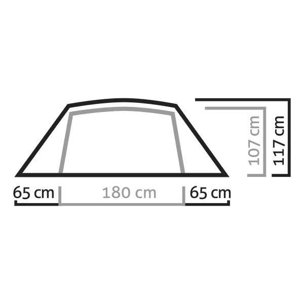 SALEWA DENALI III TENT CACTUS/GREY 23 5 SALEWA DENALI III TENT CACTUS/GREY 23 - Image 3