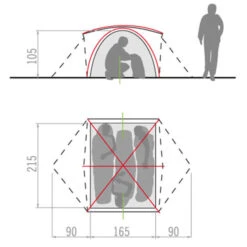 VAUDE CAMPO 3P CHUTE GREEN 23 -Outdoor Camping Store 9 56889 campo 3p chutegreen 14223 459 05