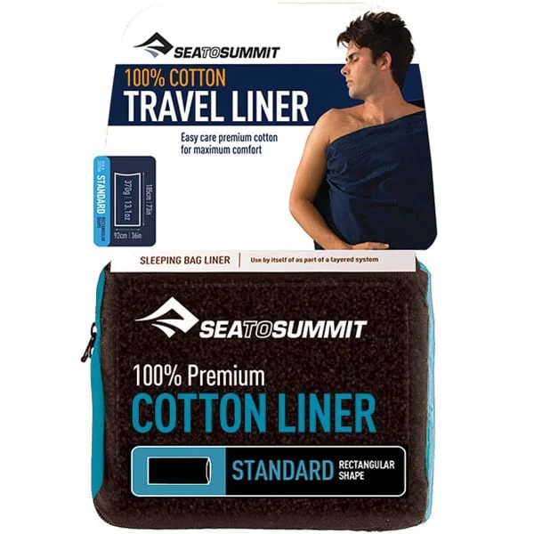 SEA TO SUMMIT COTON TRAVEL LINER RECTANGULAR STANDARD GREEN 23 3 SEA TO SUMMIT COTON TRAVEL LINER RECTANGULAR STANDARD GREEN 23