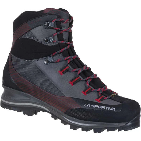 LA SPORTIVA TRANGO TRK LEATHER GORE-TEX CARBON/CHILI 23 3 LA SPORTIVA TRANGO TRK LEATHER GORE-TEX CARBON/CHILI 23