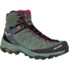 SALEWA WS ALP TRAINER 2 MID GORE-TEX DUCK GREEN 23 2 SALEWA WS ALP TRAINER 2 MID GORE-TEX DUCK GREEN 23 -Outdoor Camping Store 9 84376 00 0000061383 5085 01