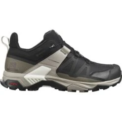 SALOMON X ULTRA 4 GORE-TEX BLACK/VINTAGE KAKI/VANILLA ICE 23