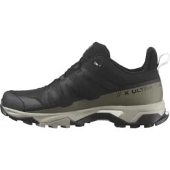 SALOMON X ULTRA 4 GORE-TEX BLACK/VINTAGE KAKI/VANILLA ICE 23 -Outdoor Camping Store 9 85112 l41288100 03