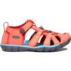 KEEN SEACAMP YOUTH CORAL/POPPY RED 21 2 KEEN SEACAMP YOUTH CORAL/POPPY RED 21 -Outdoor Camping Store 9 88538 800770 40 17 01