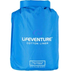 LIFEVENTURE COTTON SLEEPING BAG LINER RECTANGULAR BLUE 23 13 LIFEVENTURE COTTON SLEEPING BAG LINER RECTANGULAR BLUE 23 -Outdoor Camping Store 9 90009 lv65540 06