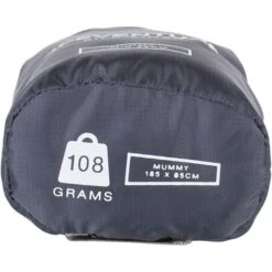 LIFEVENTURE SILK SLEEPING BAG LINER MUMMY GREY 23 -Outdoor Camping Store 9 90024 lv65615 06