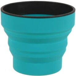 LIFEVENTURE SILICONE ELLIPSE FLEXIMUG TEAL 23