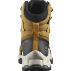 SALOMON QUEST ELEMENT GORE-TEX CUMIN/BLEACHED SAND/SAFFRON 22 -Outdoor Camping Store 9 90229 quest element gore tex cumin bleached sand saffron l41457300 04