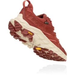 HOKA ONE ONE ANACAPA LOW GORE-TEX W CHERRY MAHOGANY/HOT SAUCE 22 -Outdoor Camping Store 9 91504 anacapa low gtx cherry mahogany hot sauce 1119373 cmhs 03