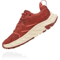 HOKA ONE ONE ANACAPA LOW GORE-TEX W CHERRY MAHOGANY/HOT SAUCE 22 -Outdoor Camping Store 9 91504 anacapa low gtx cherry mahogany hot sauce 1119373 cmhs 04