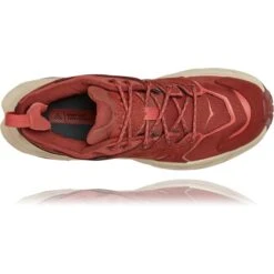 HOKA ONE ONE ANACAPA LOW GORE-TEX W CHERRY MAHOGANY/HOT SAUCE 22 -Outdoor Camping Store 9 91504 anacapa low gtx cherry mahogany hot sauce 1119373 cmhs 05