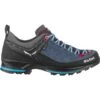 SALEWA WS MTN TRAINER 2 GORE-TEX DARK DENIM/FLUO CORAL 23 -Outdoor Camping Store 9 92343 ws mtn trainer 2 gtx dark denim fluo coral 00 0000061358 8679 01