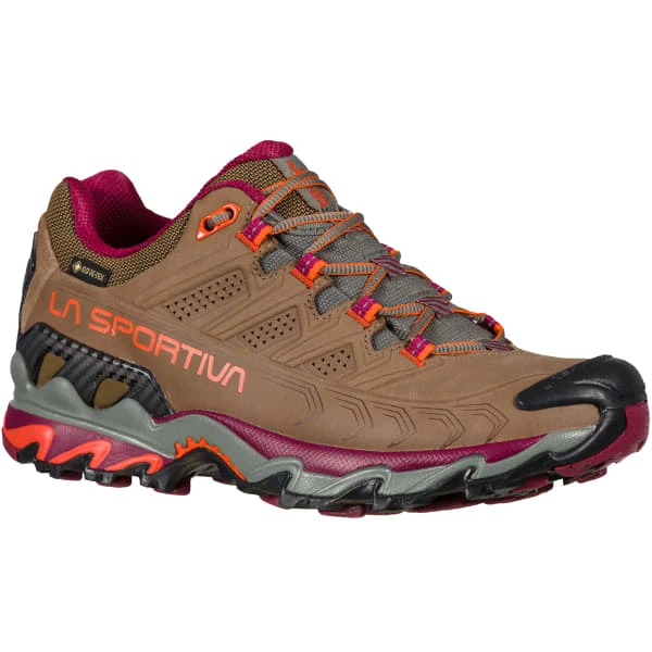 LA SPORTIVA ULTRA RAPTOR II LEATHER WOMAN GORE-TEX TAUPE/RED PLUM 23 3 LA SPORTIVA ULTRA RAPTOR II LEATHER WOMAN GORE-TEX TAUPE/RED PLUM 23