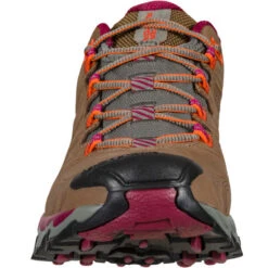 LA SPORTIVA ULTRA RAPTOR II LEATHER WOMAN GORE-TEX TAUPE/RED PLUM 23 11 LA SPORTIVA ULTRA RAPTOR II LEATHER WOMAN GORE-TEX TAUPE/RED PLUM 23 -Outdoor Camping Store 9 93250 ultra raptor ii leather woman gore tex taupe red plum 34h801502 04