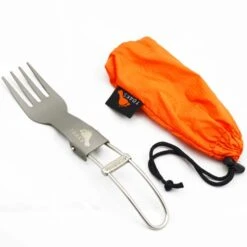 TOAKS TITANIUM FOLDING FORK 23 -Outdoor Camping Store 9 99699 titanium folding fork slv 09 04